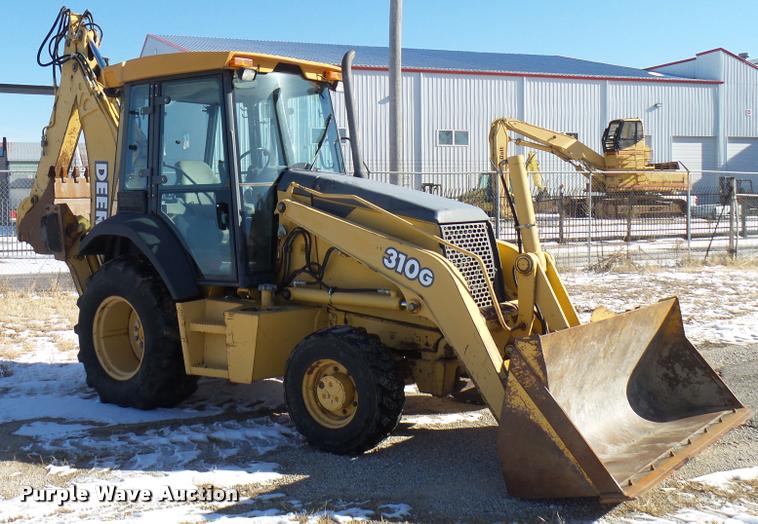image for item DA5213 2001 John Deere 310G backhoe