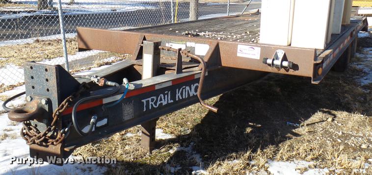 image for item DA5215 1999 Trail King TK401P-2600 equipment trailer