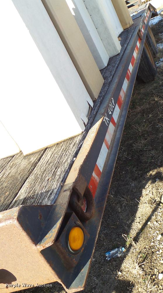 image for item DA5215 1999 Trail King TK401P-2600 equipment trailer