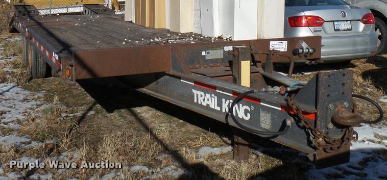 image for item DA5215 1999 Trail King TK401P-2600 equipment trailer