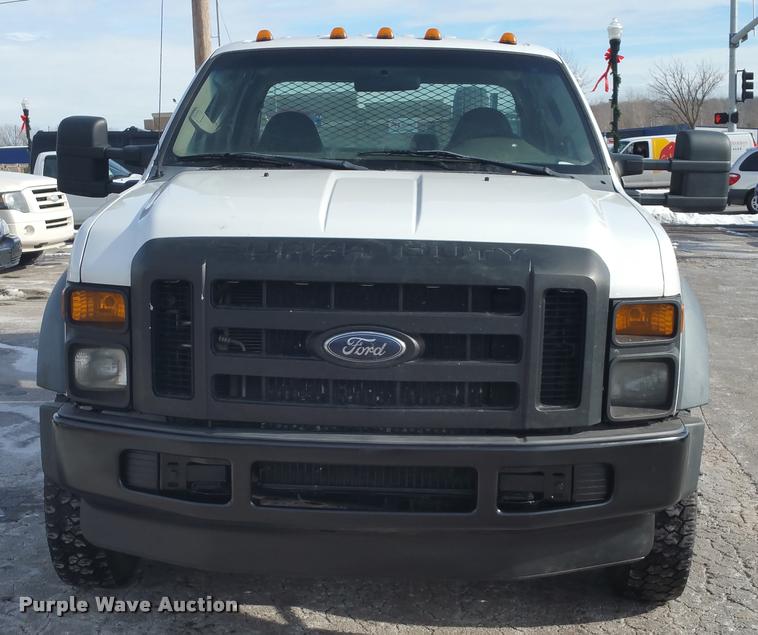 image for item DA5828 2008 Ford F550 Crew Cab utility truck