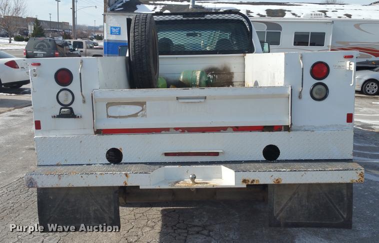 image for item DA5828 2008 Ford F550 Crew Cab utility truck