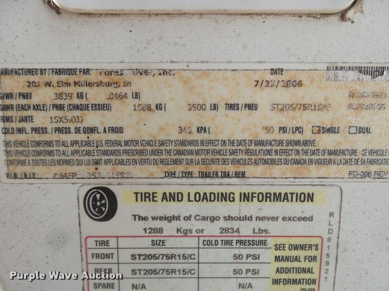 image for item DB1791 2007 Forest River Rockwood Signature Ultra Lite camper