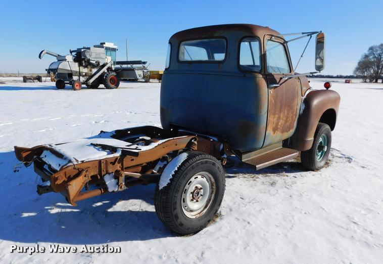 image for item DB1823 1947 Chevrolet Loadmaster pickup truck cab and chassis