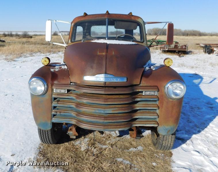 image for item DB1823 1947 Chevrolet Loadmaster pickup truck cab and chassis