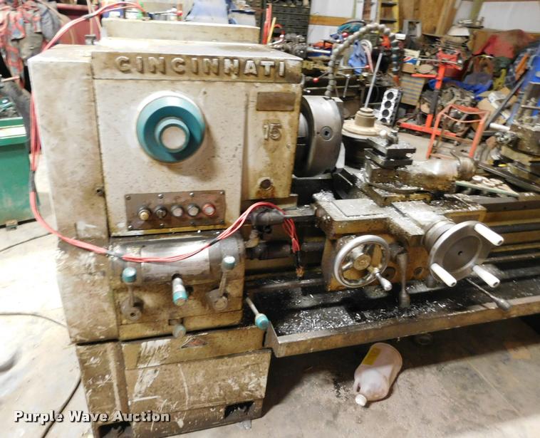image for item DB1827 Cincinnati metal lathe