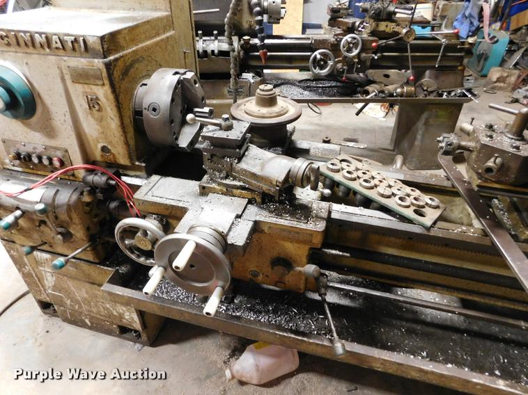 image for item DB1827 Cincinnati metal lathe