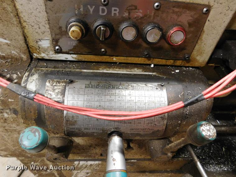 image for item DB1827 Cincinnati metal lathe