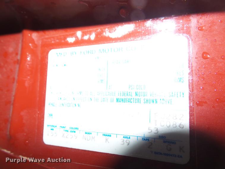 image for item DB2863 1986 Ford F250 SuperCab pickup truck