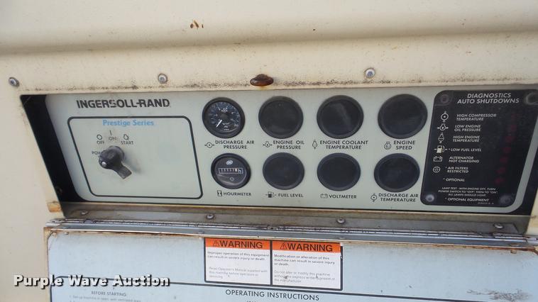 image for item DB5413 1996 Ingersoll Rand 185 air compressor