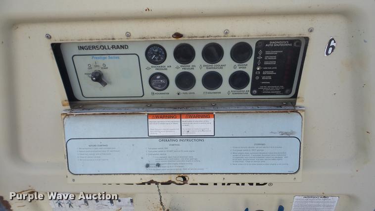 image for item DB5413 1996 Ingersoll Rand 185 air compressor