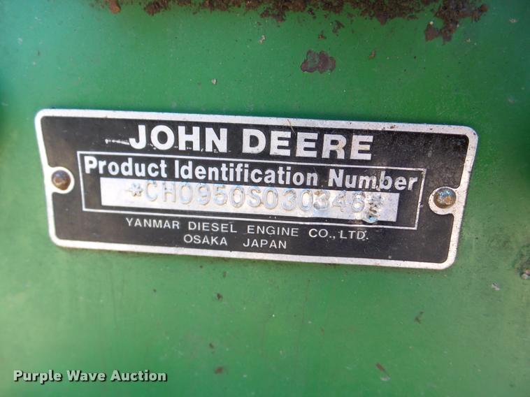 image for item DB5416 John Deere 950 MFWD tractor