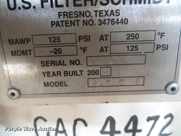 image for item DF9587 2000 Schmidt 3.5CF sand blaster