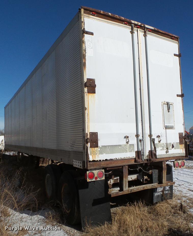 image for item DF9610 1974 Hobbs dry van trailer