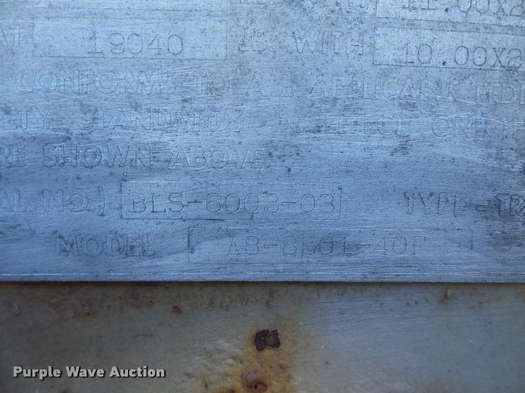 image for item DF9610 1974 Hobbs dry van trailer