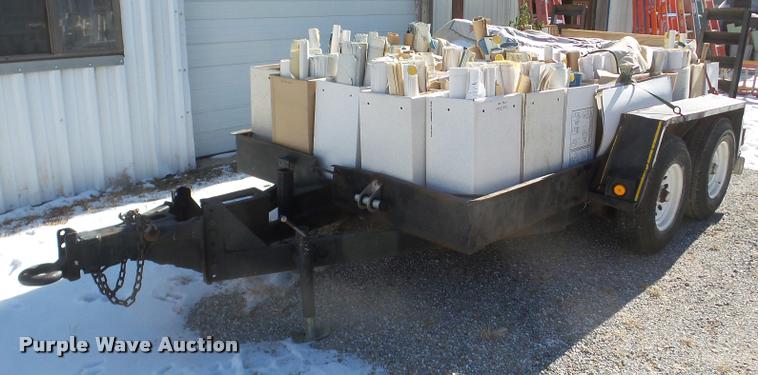image for item DF9619 1995 Equipment trailer