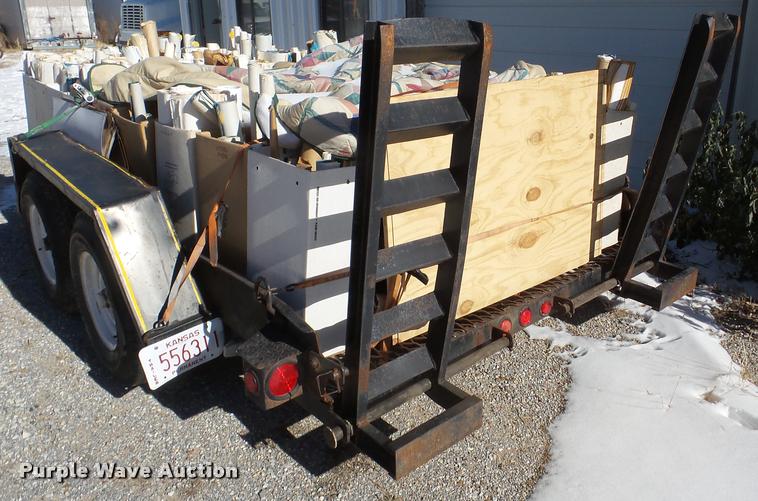 image for item DF9619 1995 Equipment trailer