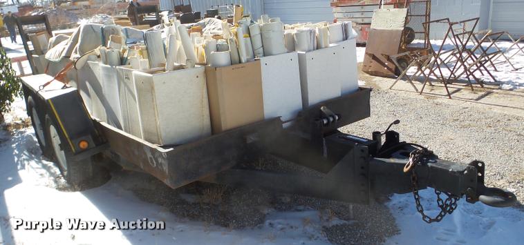image for item DF9619 1995 Equipment trailer