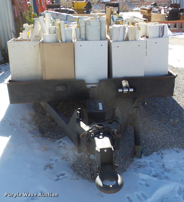 image for item DF9619 1995 Equipment trailer