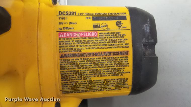 image for item DG9162 DeWalt cordless tools