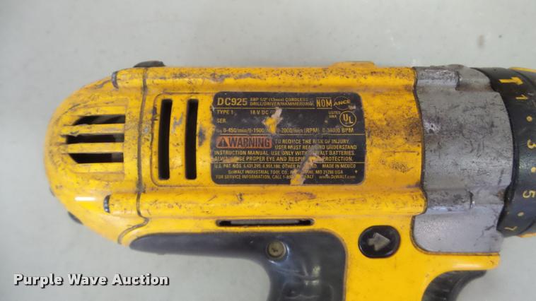 image for item DG9162 DeWalt cordless tools