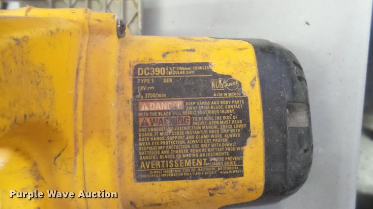 image for item DG9162 DeWalt cordless tools