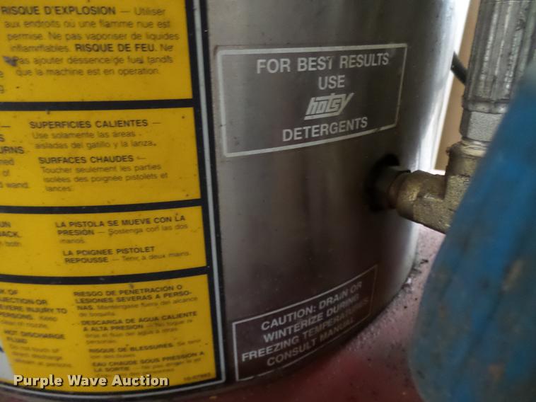 image for item DG9296 Hotsy pressure washer