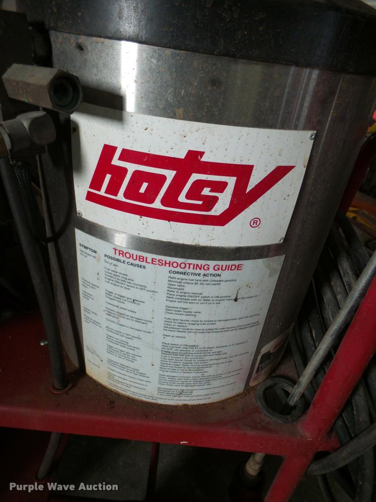image for item DG9296 Hotsy pressure washer