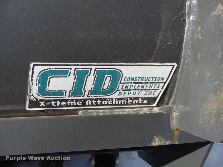 image for item DG9359 CID skid steer snow plow