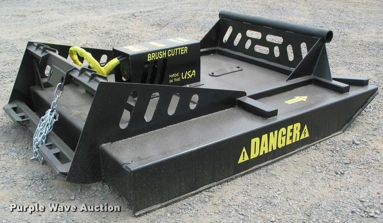 image for item F1105 2016 Brush Cutter skid steer brush mower