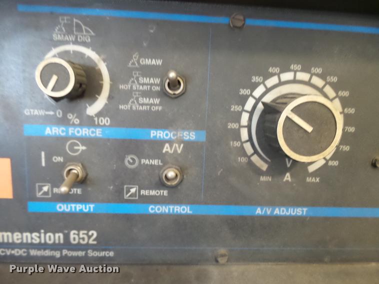 image for item L7191 Miller Dimension 650 power source