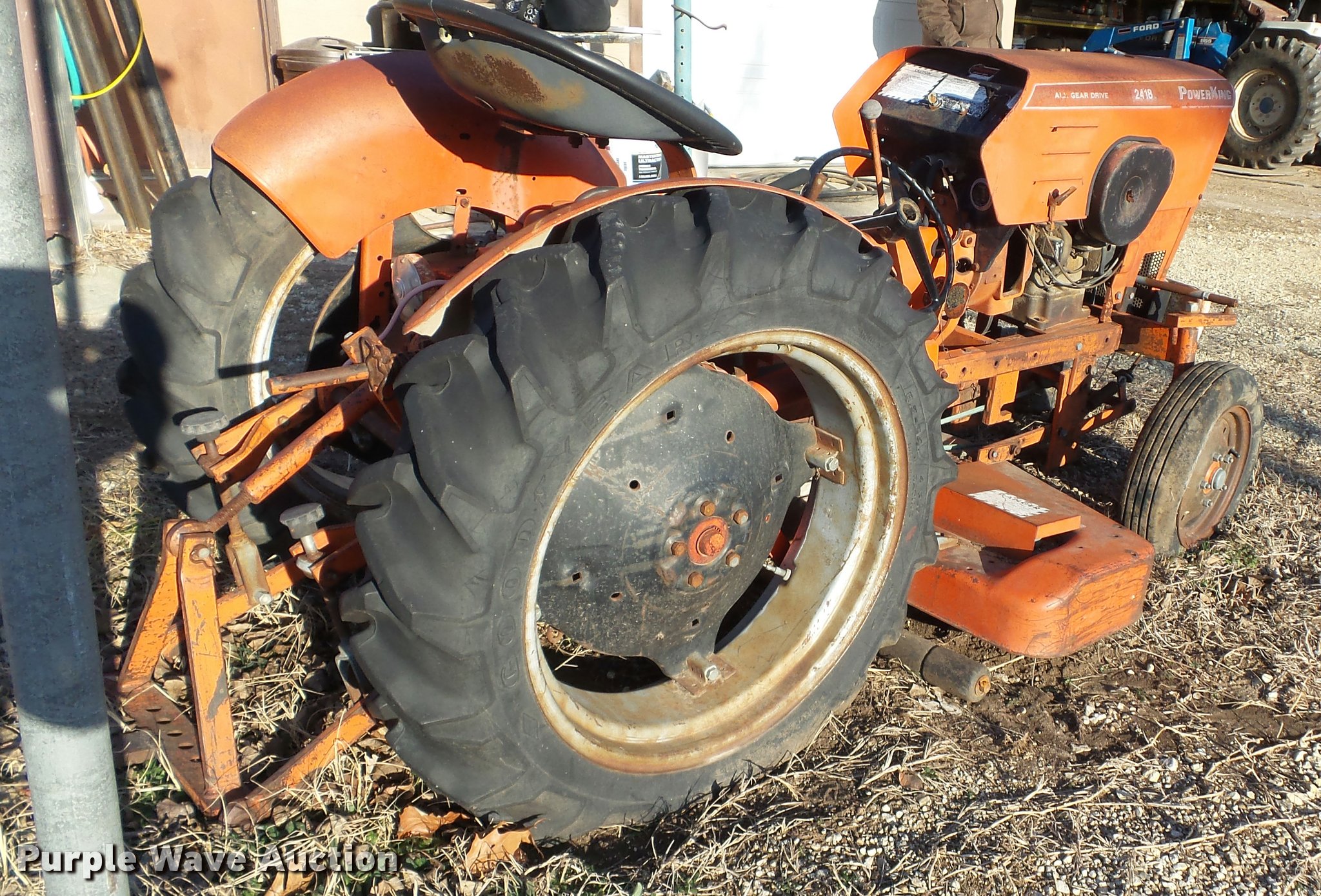 Power King 2418 tractor in Manhattan, KS Item BU9188 sold Purple Wave