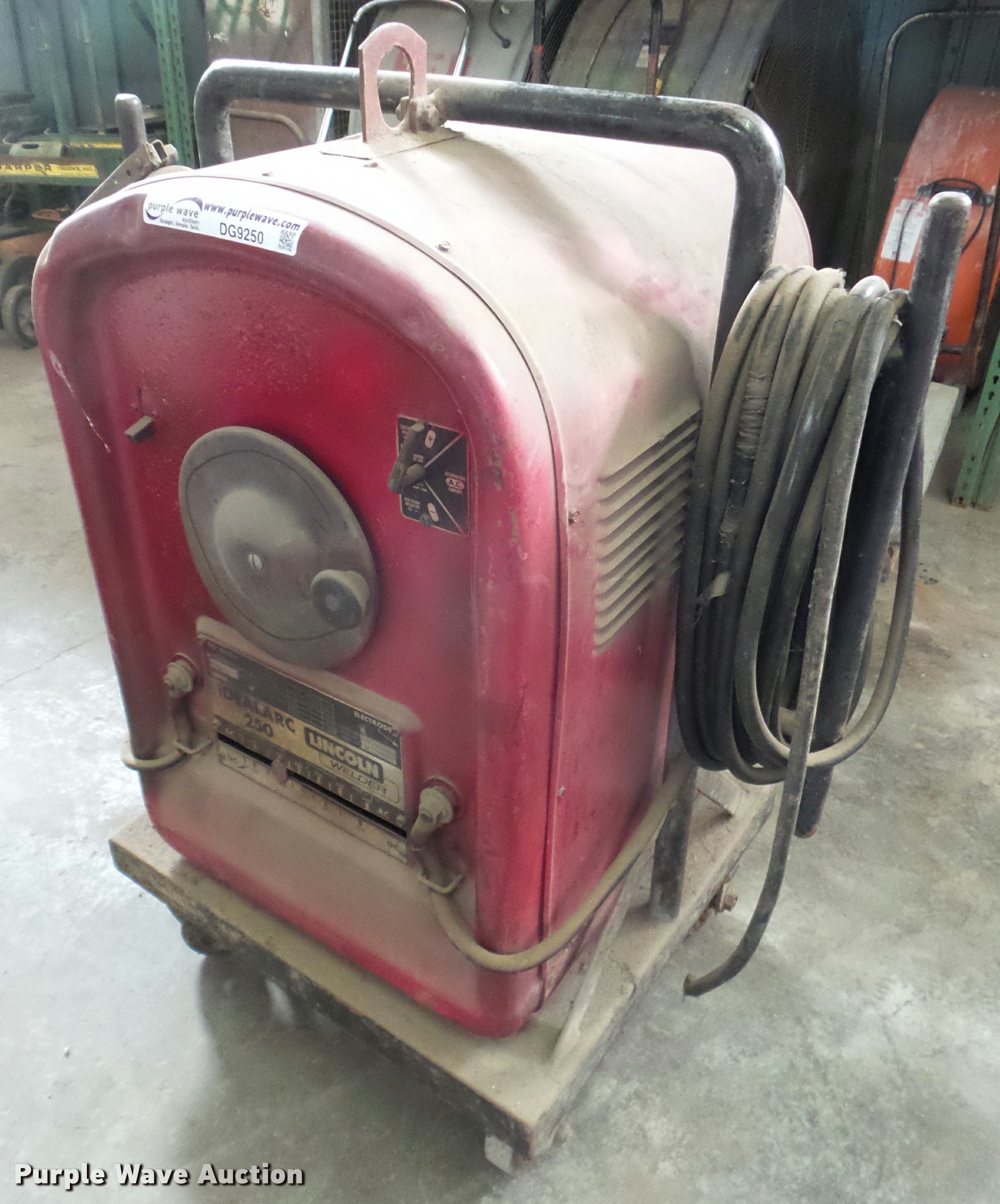 Lincoln Idealarc 250250 arc welder in Wichita, KS Item DG9250 sold