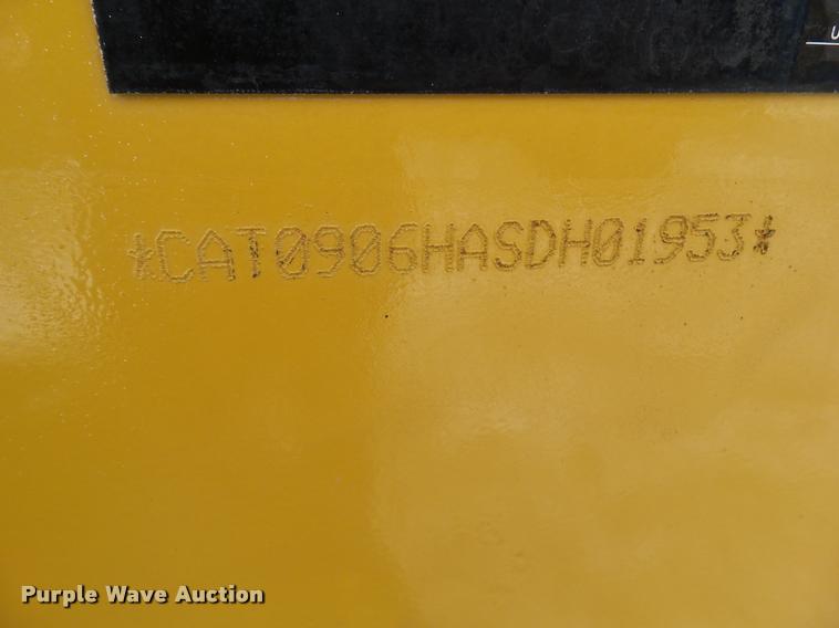 image for item BZ9977 2011 Caterpillar 906H wheel loader