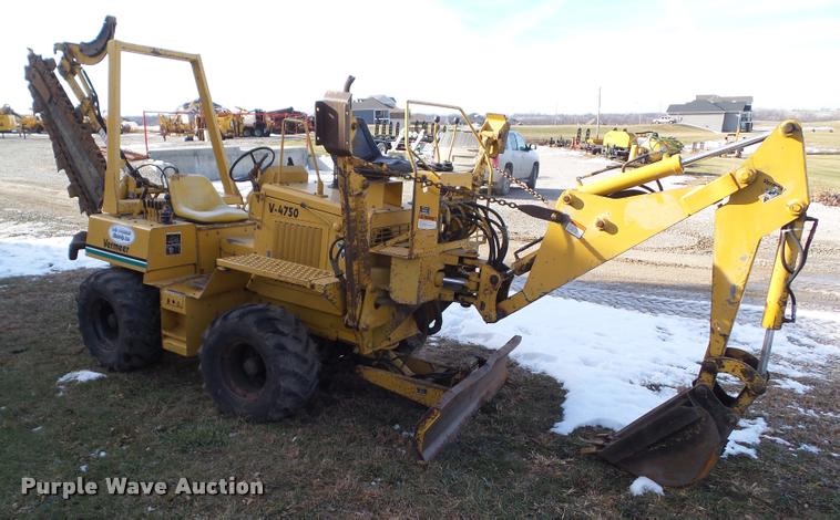 image for item BZ9982 1992 Vermeer V4750 trencher