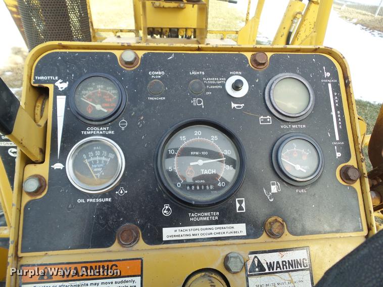 image for item BZ9982 1992 Vermeer V4750 trencher