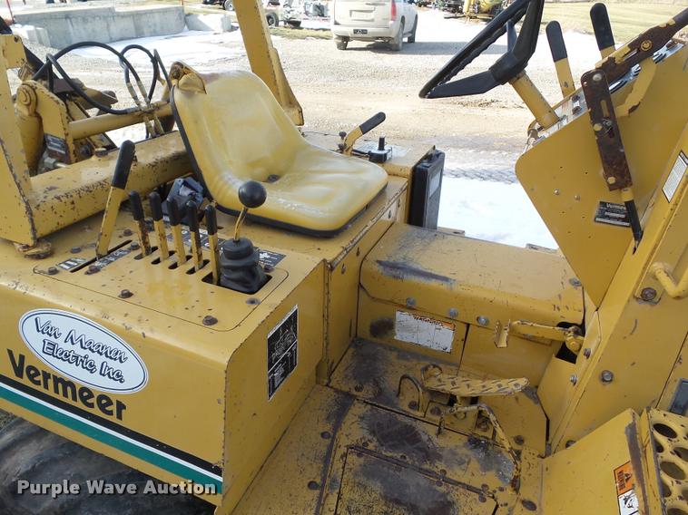 image for item BZ9982 1992 Vermeer V4750 trencher