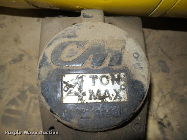 image for item CA9353 Heartland Products Budgit overhead hoist