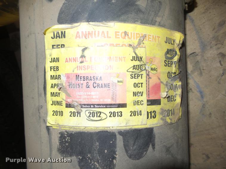 image for item CA9353 Heartland Products Budgit overhead hoist