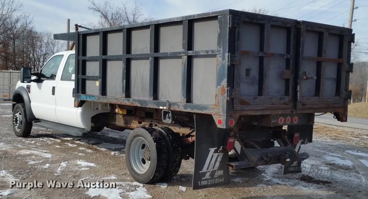 image for item DA5830 2008 Ford F550 Crew Cab dump truck