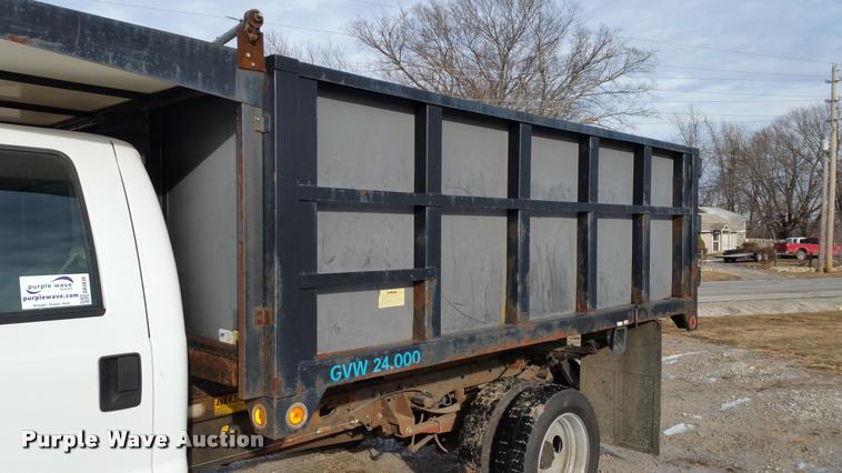 image for item DA5830 2008 Ford F550 Crew Cab dump truck