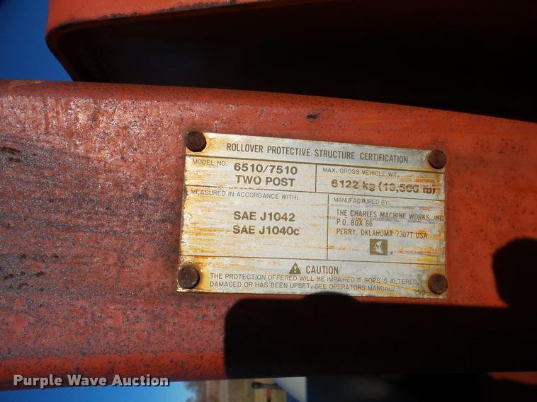 image for item DB5420 1988 Ditch Witch 6510 rock saw