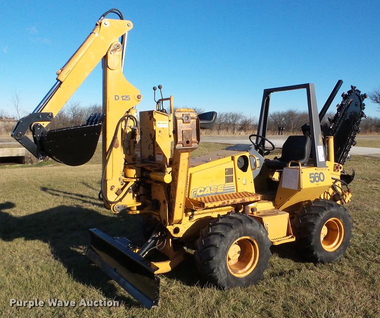 image for item DB5424 1999 Case 560 trencher