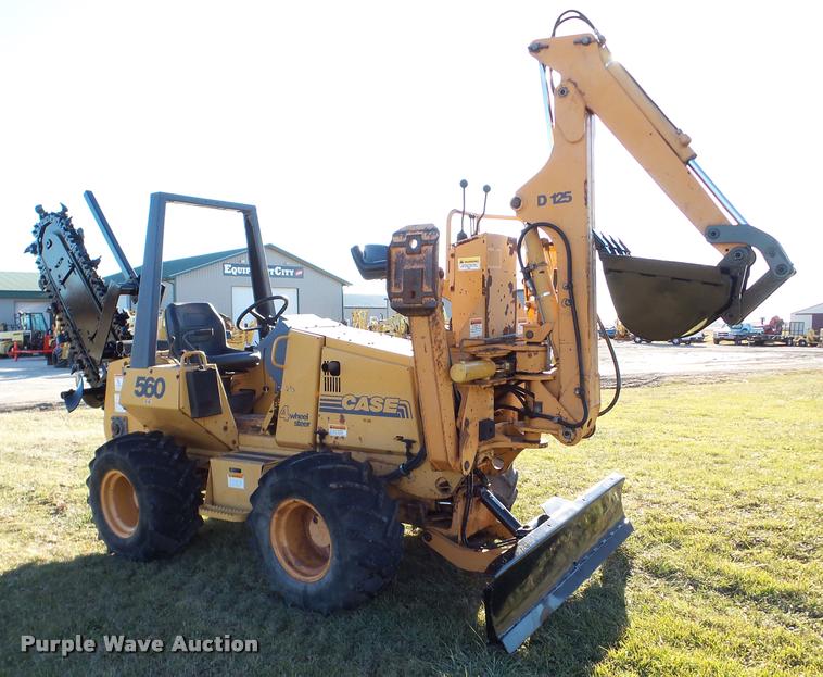 image for item DB5424 1999 Case 560 trencher