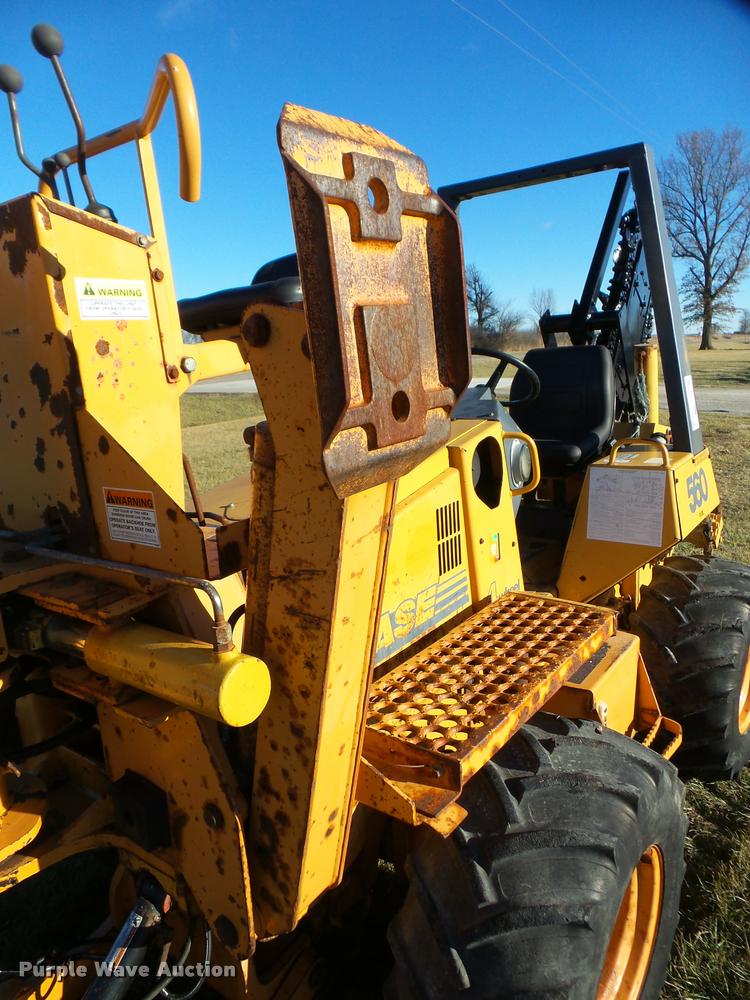 image for item DB5424 1999 Case 560 trencher