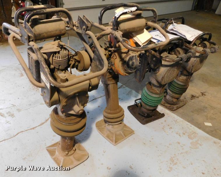 image for item DI9644 (4) walk behind compactors