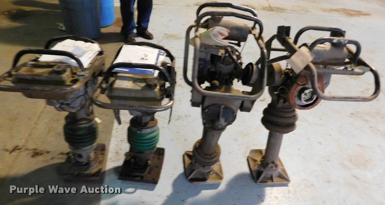 image for item DI9644 (4) walk behind compactors