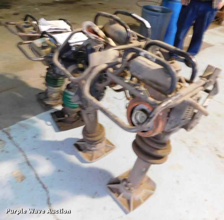 image for item DI9644 (4) walk behind compactors