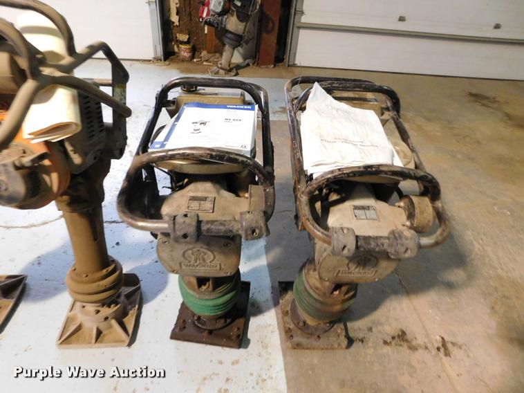 image for item DI9644 (4) walk behind compactors