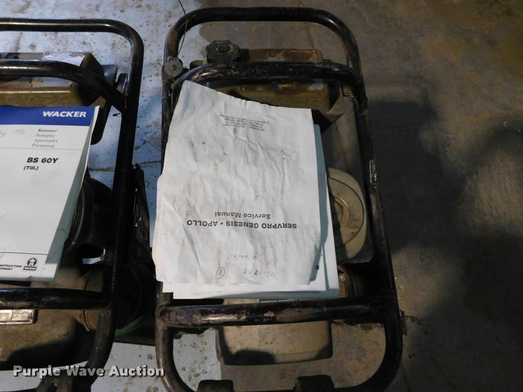 image for item DI9644 (4) walk behind compactors